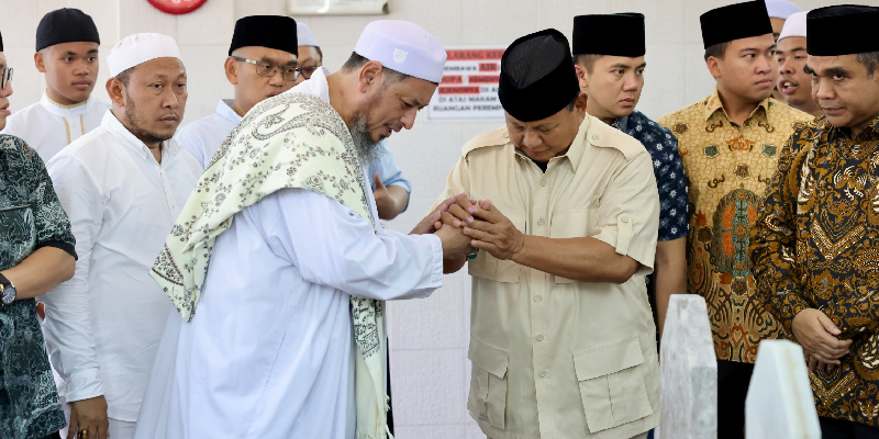 Prabowo Minta Doa Agar Lancar Bekerja Untuk Rakyat