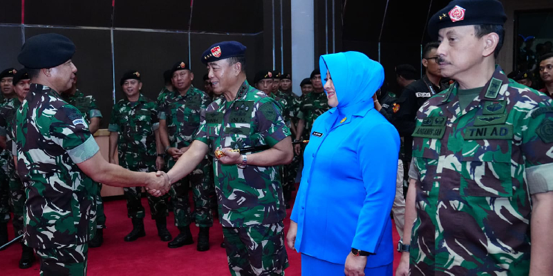 Termasuk Danpuspom, 35 Perwira Tinggi TNI Naik Pangkat