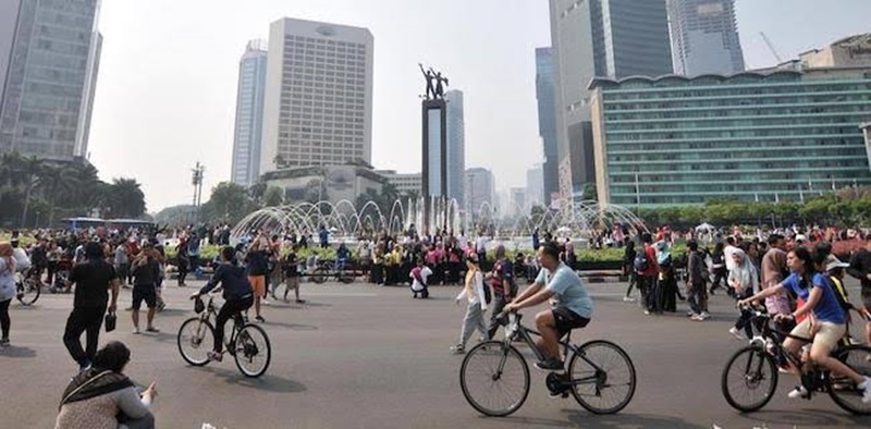 Masa Tenang Pemilu, CFD di Jakarta Libur Sementara