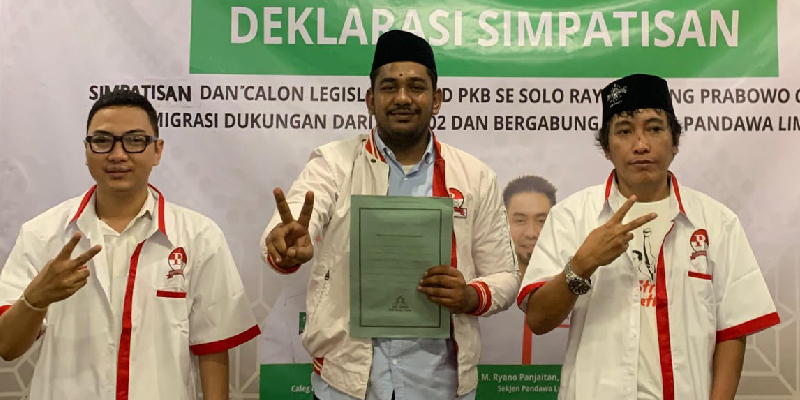 Caleg PKB di Solo Loncat Dukungan ke Prabowo-Gibran