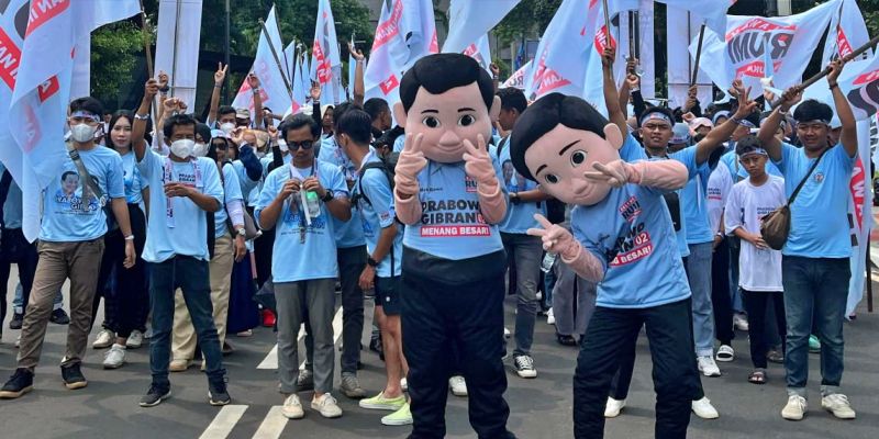 Kampanye Akbar Semarak, RUMI Optimis Prabowo-Gibran Menang Sekali Putaran