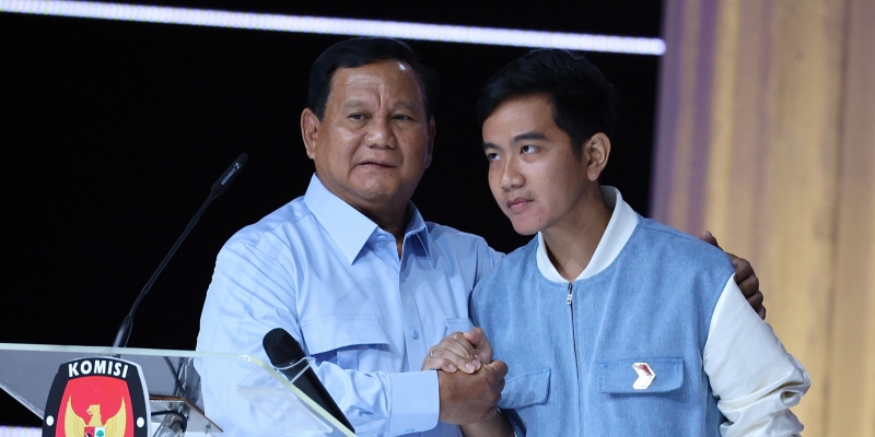 Setelah Dampingi Prabowo Debat, Gibran Sowan ke Cikeas