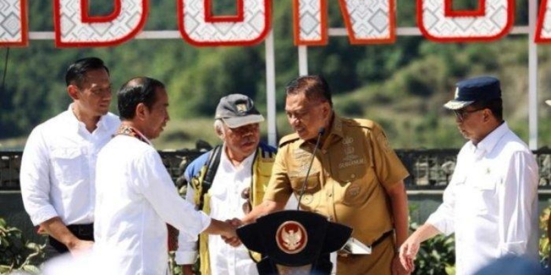 Resmikan Bendungan Lolak, Jokowi Dorong Pengelolaan Air lewat Pembangunan Infrastruktur