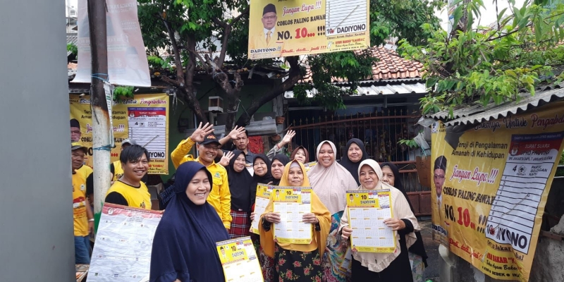 Bos Ayam Bakar Kambal Unggul Sementara di Dapil 7 Jakarta