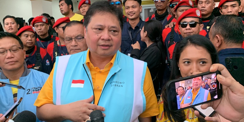 Airlangga Optimis Prabowo Tampil Memuaskan di Debat Capres Terakhir
