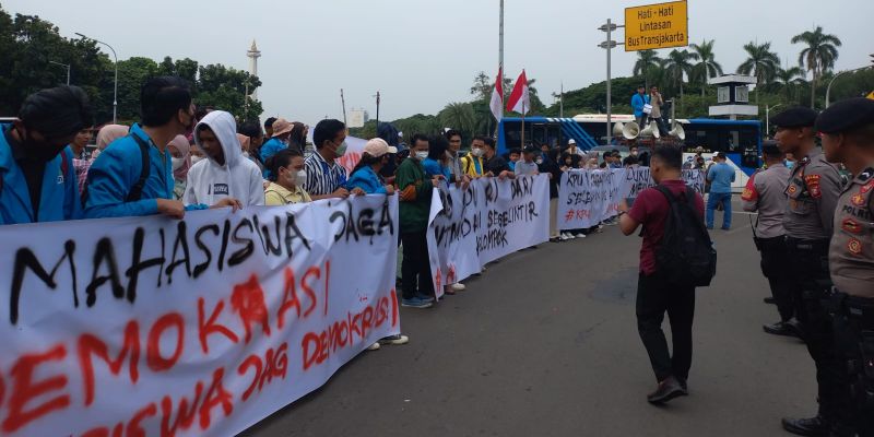 Pimpin Aksi Mahasiswa, Samsul: Lawan Gerakan Pemicu Konflik di Masyarakat<i>!</i>
