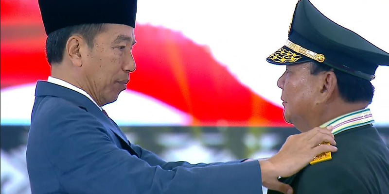 Jokowi: Kenaikan Pangkat Prabowo Bukan Transaksi Politik