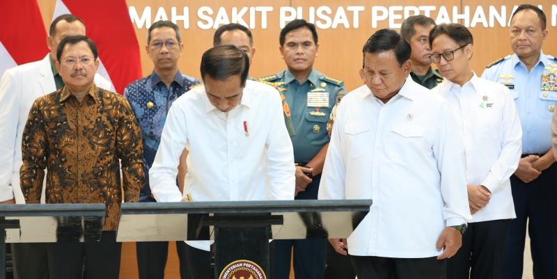 Jokowi Resmikan RS TNI Terbesar, Ini Fasilitasnya