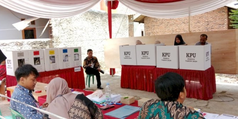 Hari Ini 3 TPS di Lampung Coblos Ulang