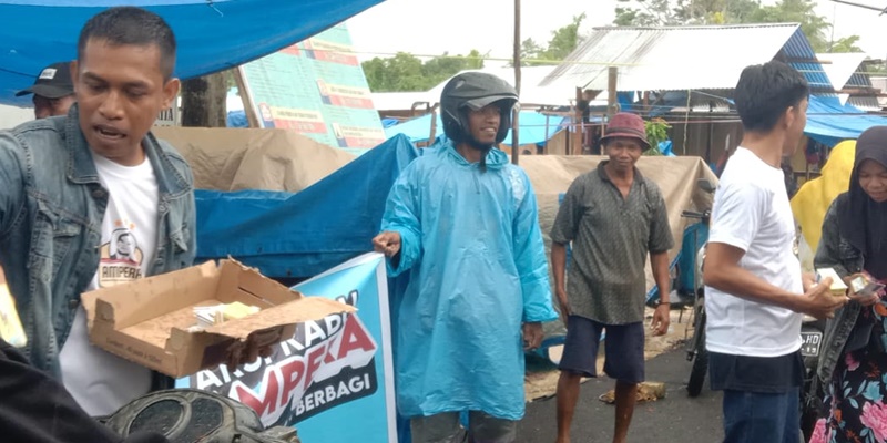Gelar Aksi Rabu di Muna, Ampera Sosialisasi Program 02 ke Pedagang Pasar