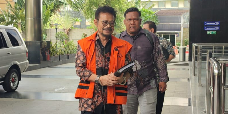 KPK Limpahkan Syahrul Yasin Limpo ke Jaksa