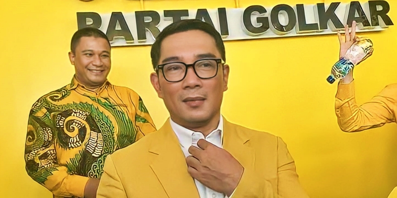 Ridwan Kamil Terbukti Mampu Dongkrak Suara Beringin di Jabar
