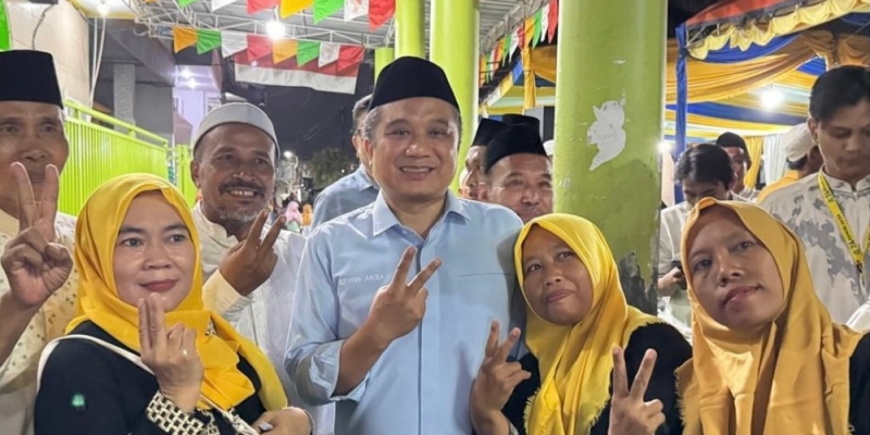 Erwin Aksa Unggul di 2 TPS Markas Sahroni Nasdem