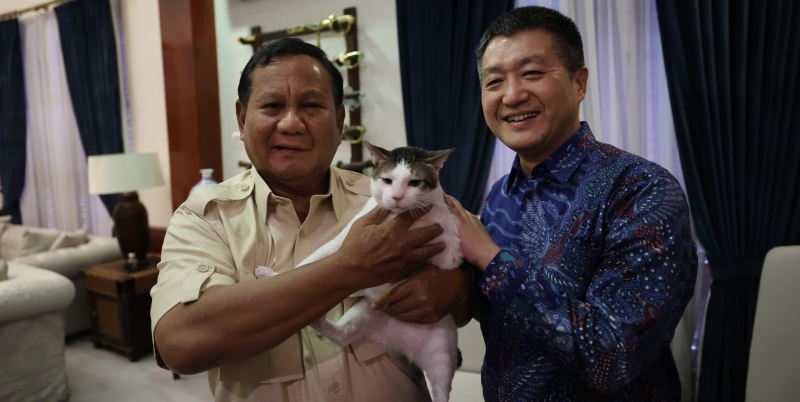 Dikunjungi Dubes China, Prabowo Dapat Ucapan Selamat