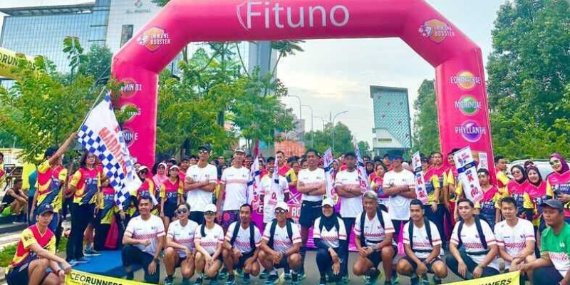 Ajak Masyarakat Indonesia Jaga Kesehatan, Fituno Gelar Bekasi Marathon 2024