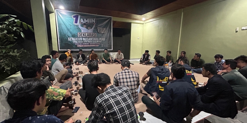 Anak-Anak Muda Riau Mantap Deklarasi Dukungan untuk Anies-Muhaimin