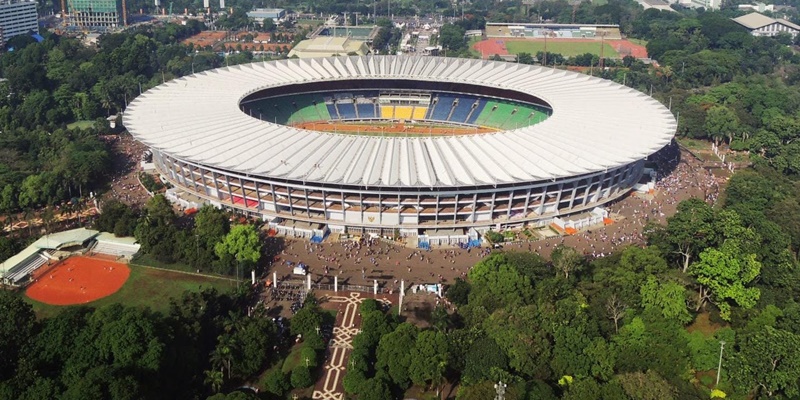 Polisi Berlakukan CFD di GBK saat Kampanye Akbar Prabowo-Gibran