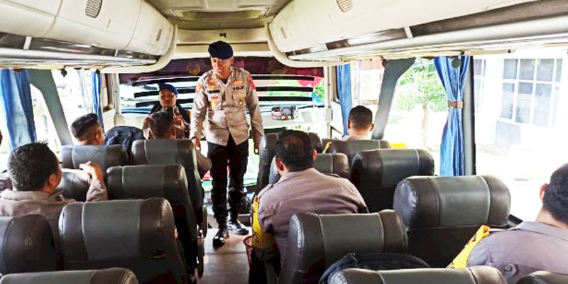 Belajar dari Pemilu 2019, Polda Jatim Siagakan 1.013 Personel di Daerah Rawan