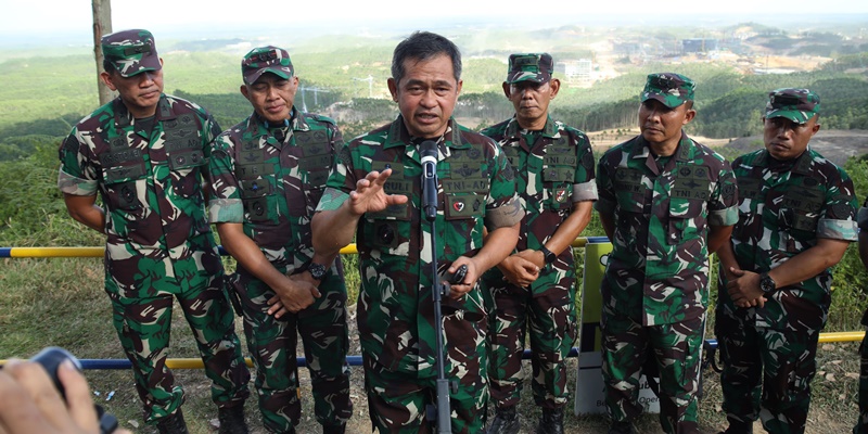 Tinjau IKN, Jenderal Maruli Pastikan Kesiapan Infrastruktur TNI AD