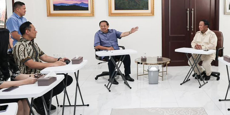 Pertemuan Prabowo-SBY Diyakini Bahas Kabinet