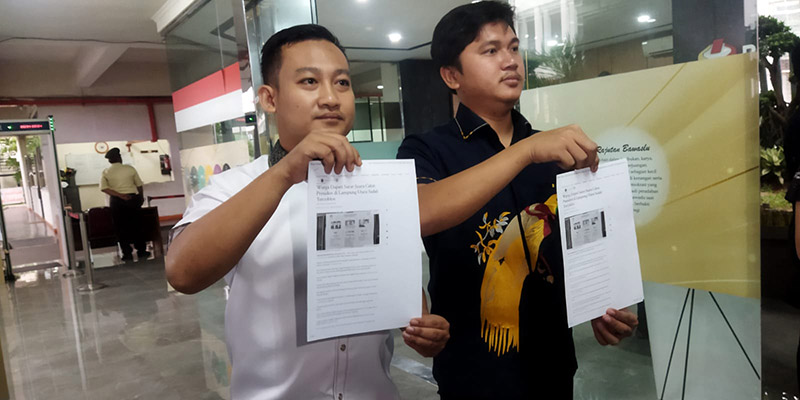 KPPS di Lampung Dilaporkan ke Bawaslu Akibat Ada Surat Suara Tercoblos 1 dan 3