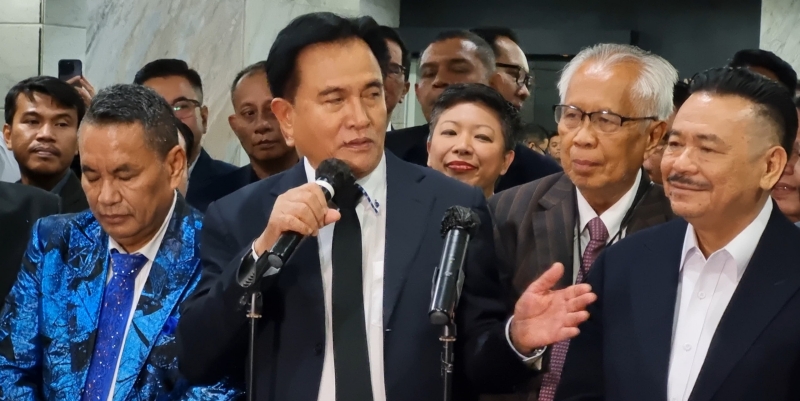 Tim Hukum Prabowo-Gibran Resmi Daftar Pihak Terkait ke MK