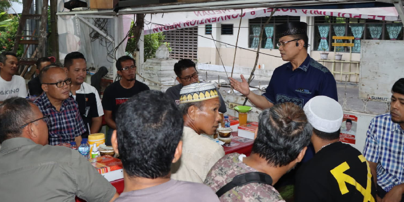 Bukber di Warkop Jurnalis, Kapolrestabes Medan: Sinergitas Polri dan Media Harus Dirawat