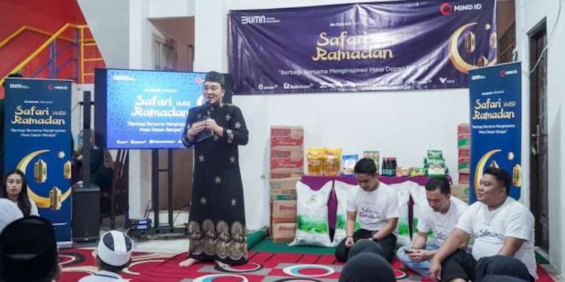 MIND ID Berbagi Kebahagiaan Lewat Safari Ramadan