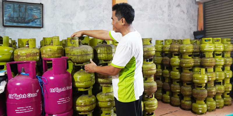 Stok LPG Jateng dan DIY Ditambah Hingga 394 Ribu Tabung