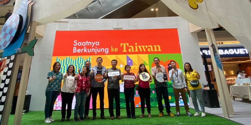 Targetkan 250 Ribu Wisatawan Indonesia, Taiwan Travel Fair Dibuka di Mall Kota Kasablanka