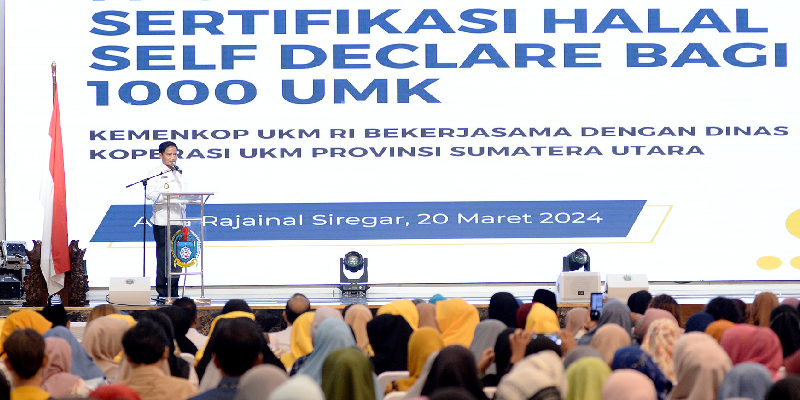 Pemprov Sumut Fasilitasi 1.000 Sertifikat Halal Gratis untuk UMKM