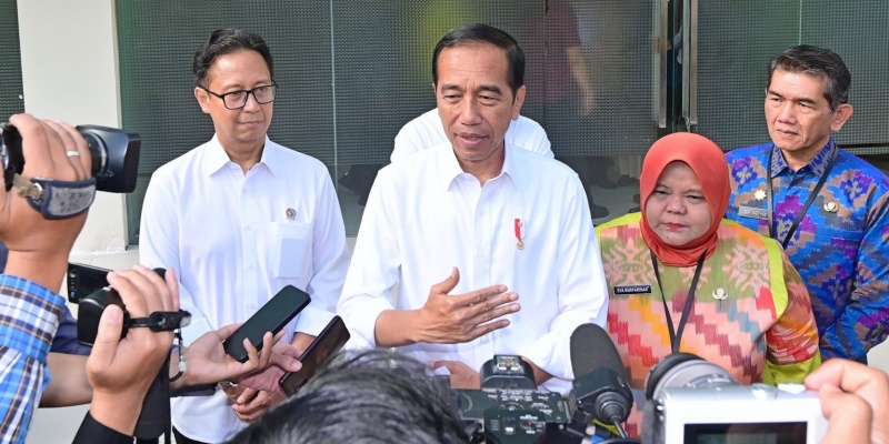Jokowi Puji Kesuksesan KPU Rekapitulasi Pemilu 2024
