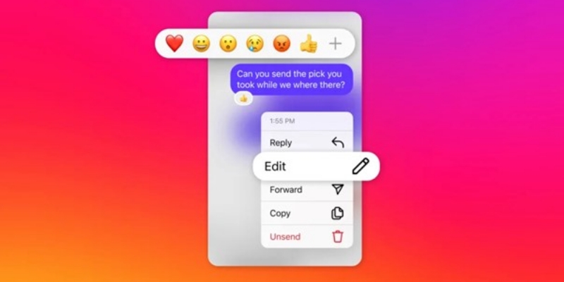 Instagram Tambahkan Fitur Edit DM, Bisa Ubah Pesan setelah Dikirimkan