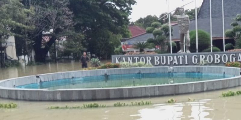 Banjir Grobogan Lumpuhkan Gedung Wakil Rakyat