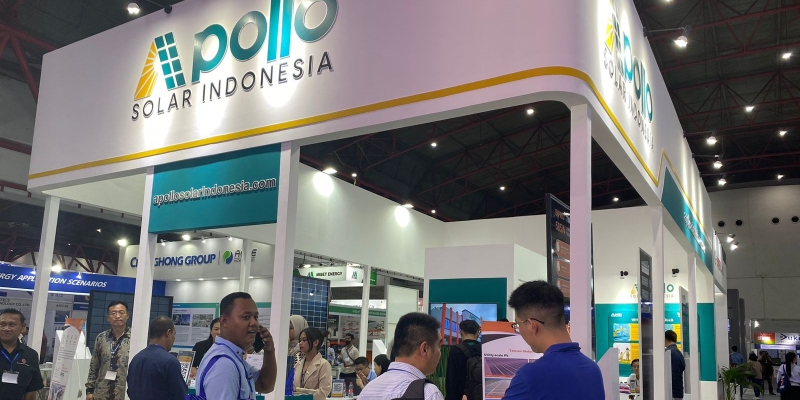 Berpartisipasi dalam Pameran SolarTech Indonesia 2024, Apollo Solar Indonesia Diserbu Pengunjung
