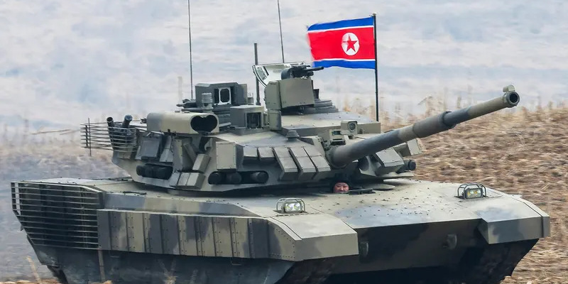 Ikut Simulasi Perang, Kim Jong Un Kendarai Tank Tempur Baru
