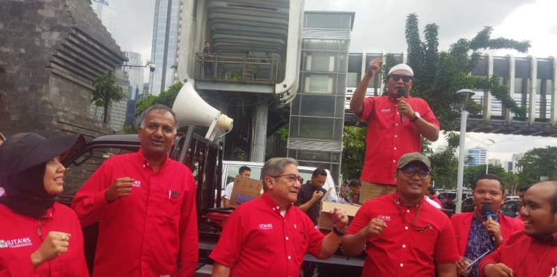 Mahasiswa Minta Polisi Hentikan Kasus Civitas Akademika UTA '45