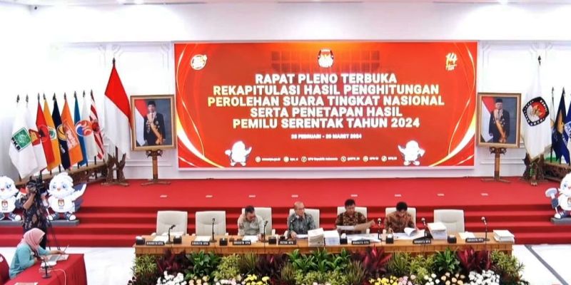 KPU Selesai Rekap Suara Kuala Lumpur, Prabowo-Gibran Unggul 1.592 Suara dari Amin