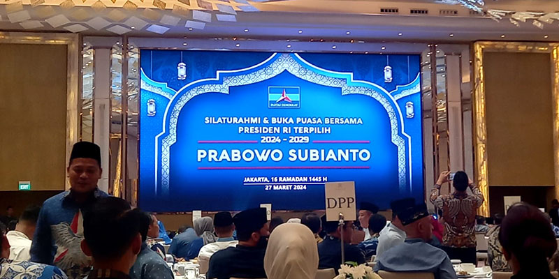 SBY, AHY, hingga Ibas Kompak Tunggu Kehadiran Prabowo di Acara Bukber Demokrat