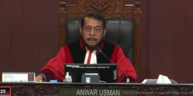 Citra MK Tercoreng, Anwar Usman Kembali Melanggar Kode Etik