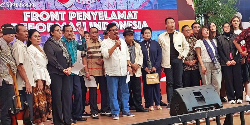 Tokoh Militer hingga Budayawan Didirikan Sekber Penyelamat Demokrasi dan Reformasi