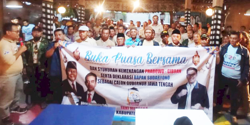 Mantan Aspri Prabowo Dijagokan Maju Pilgub Jateng