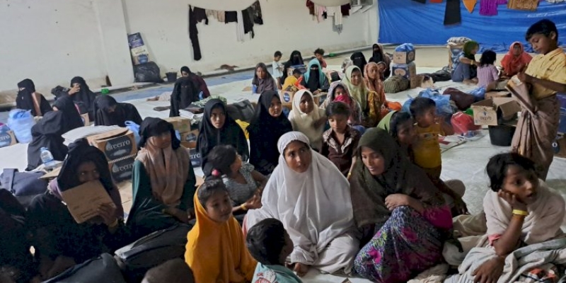 Pengungsi Rohingya di Gedung Bale Meuseuraya Aceh segera Direlokasi
