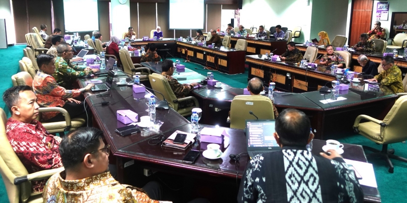 Diskusi Forum Komunikasi Ketahanan Nasional di Lemhannas di Jakarta, Jumat (8/3)/Ist