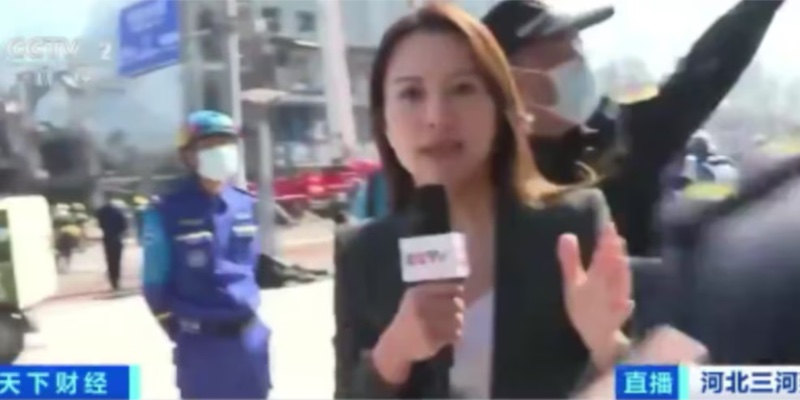 Persatuan Wartawan China Protes Larangan Liputan Ledakan Sanshe