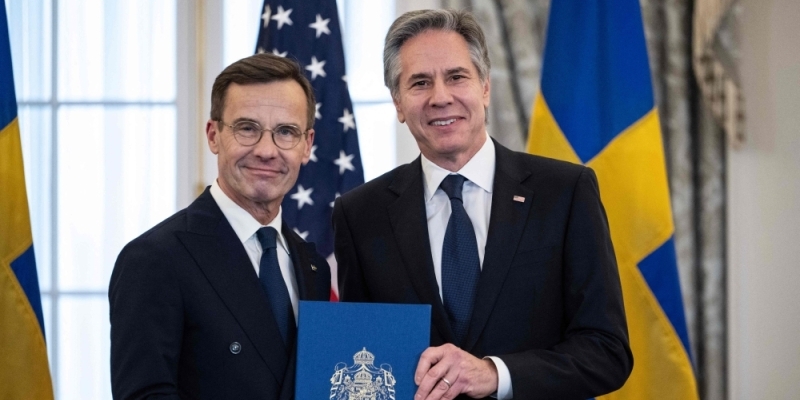 Akhiri Gerakan Non-Blok, Swedia Resmi Gabung NATO