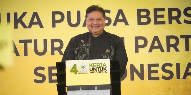 Ketua DPD se-Indonesia Minta Airlangga jadi Ketum Golkar Lagi