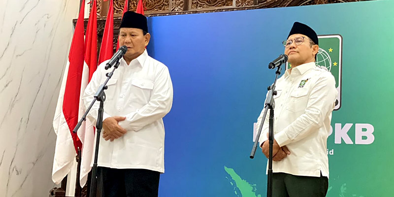 Prabowo Berterima Kasih Anies dan Cak Imin Bersedia Hadir dalam Penetapan KPU