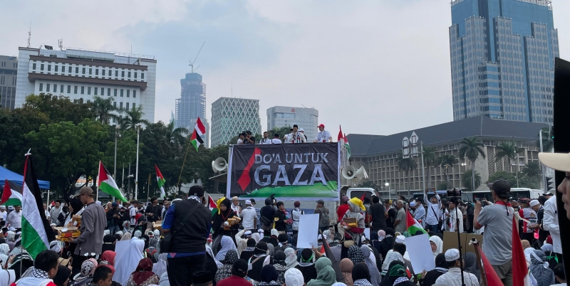 Aksi Bela Palestina, HNW: Israel Menang Lawan Tiga Negara Tapi Tidak dengan Gaza