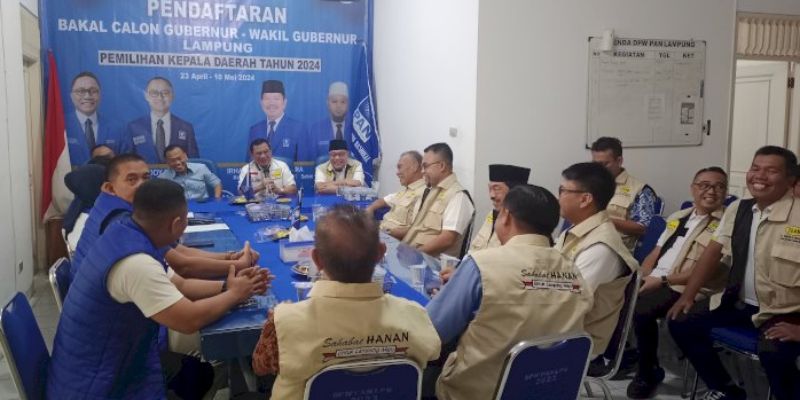 Laksanakan Mandat, Hanan Rozak Daftar Penjaringan Cagub PAN Lampung